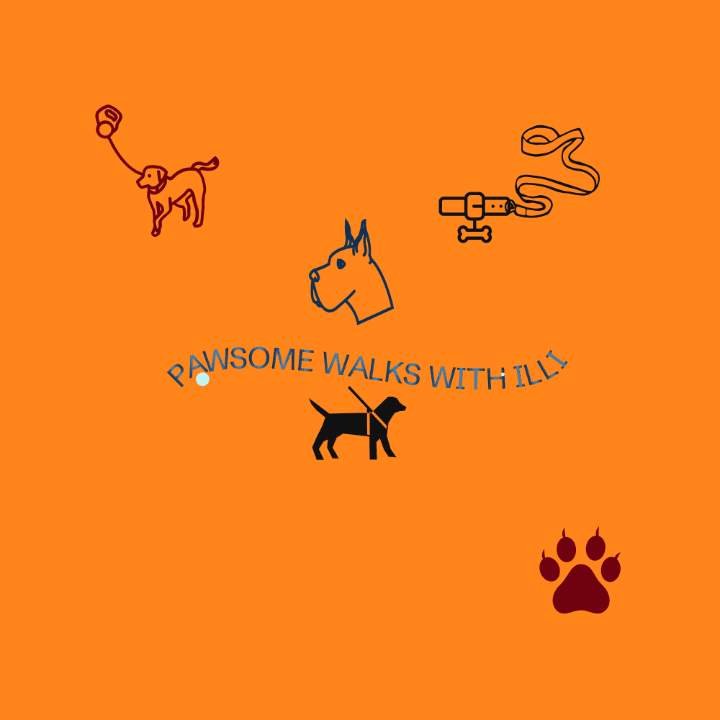 minimalist dog silhouette, green background, friendly style minimalist dog silhouette, green background, friendly style